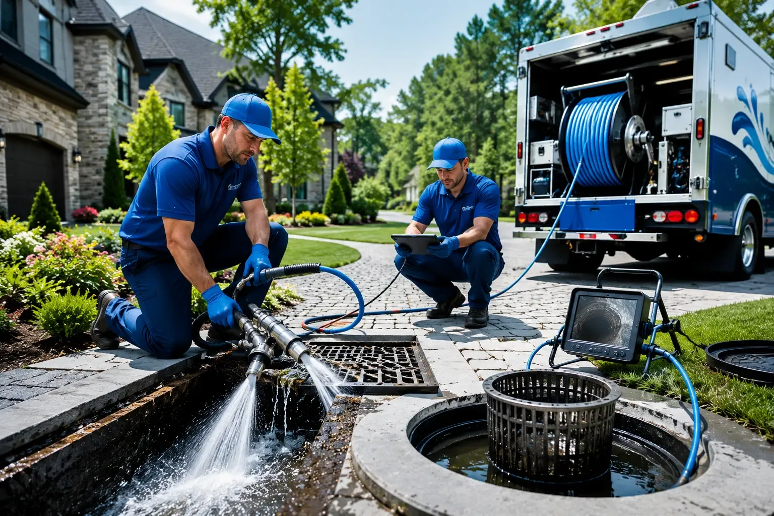 Local outdoor drain cleaning professionals in Waukee, IA